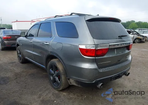 2012 Dodge Durango Citadel из США, поврежденный, VIN 1C4SDHET5CC205668